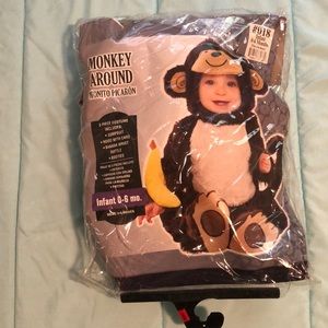 Infant 0-6 Month “Monkey Around” Halloween Costume